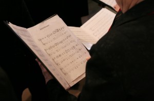 esercitazioni corali Scuola di Musica Miari