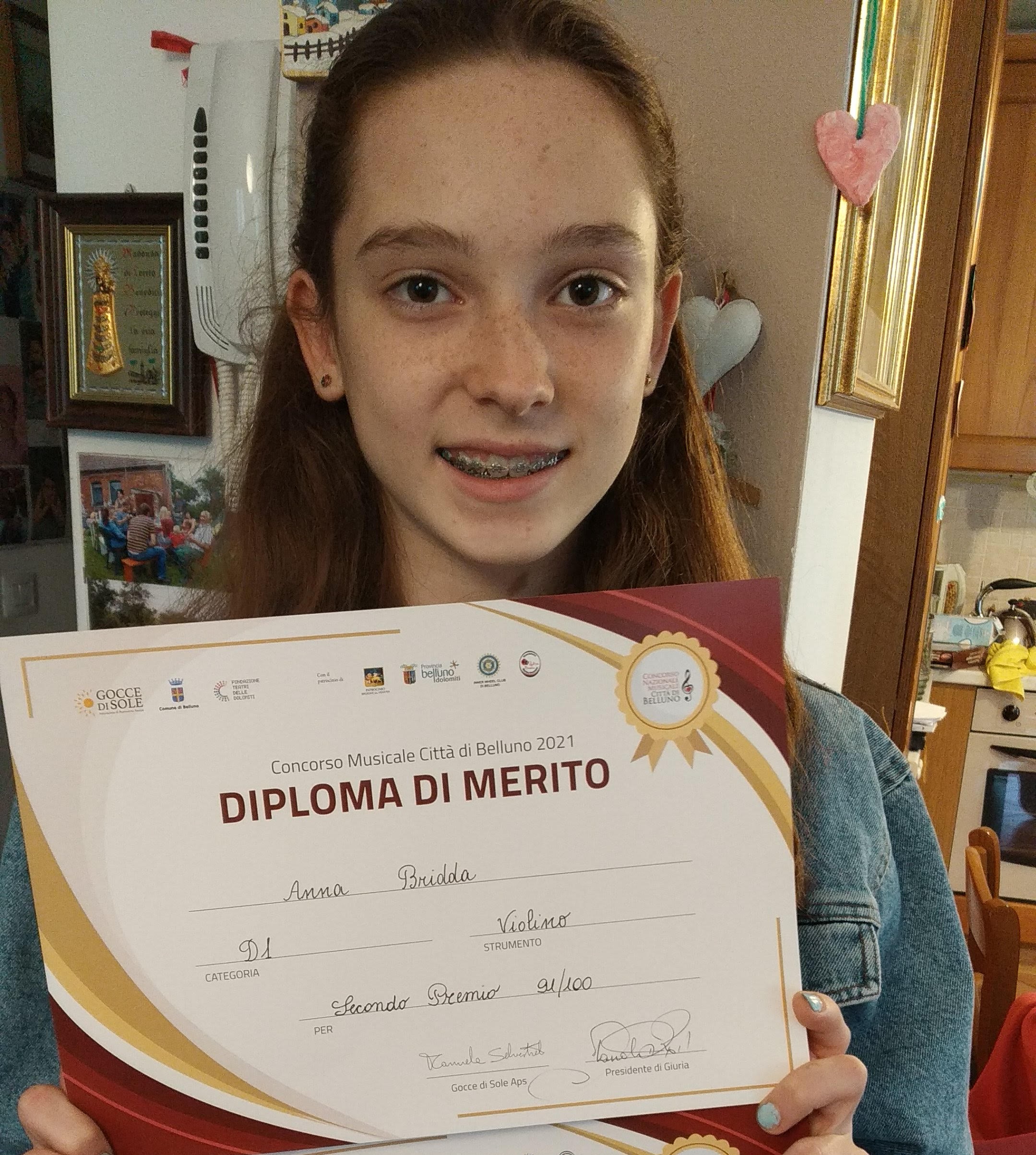 Un 2° premio per Anna