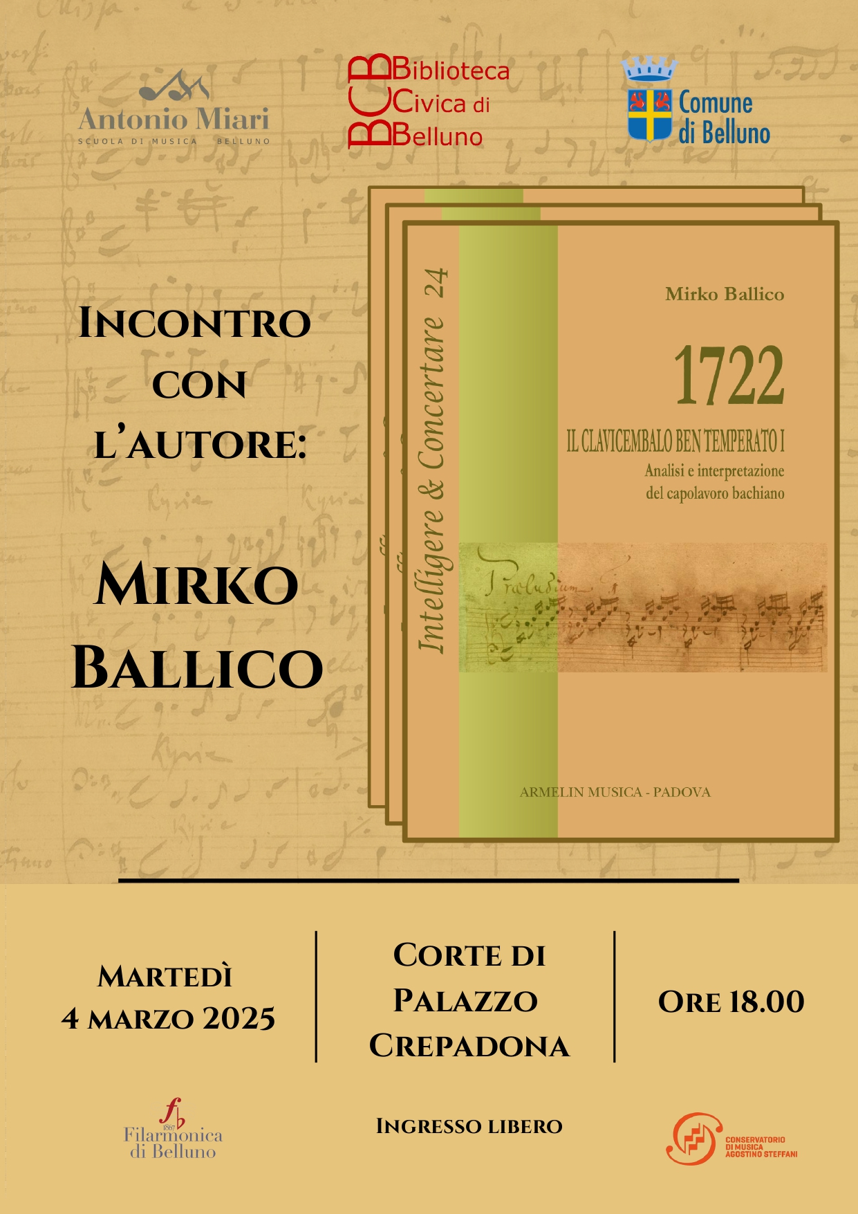 Incontro con l’autore:                                   Mirko Ballico